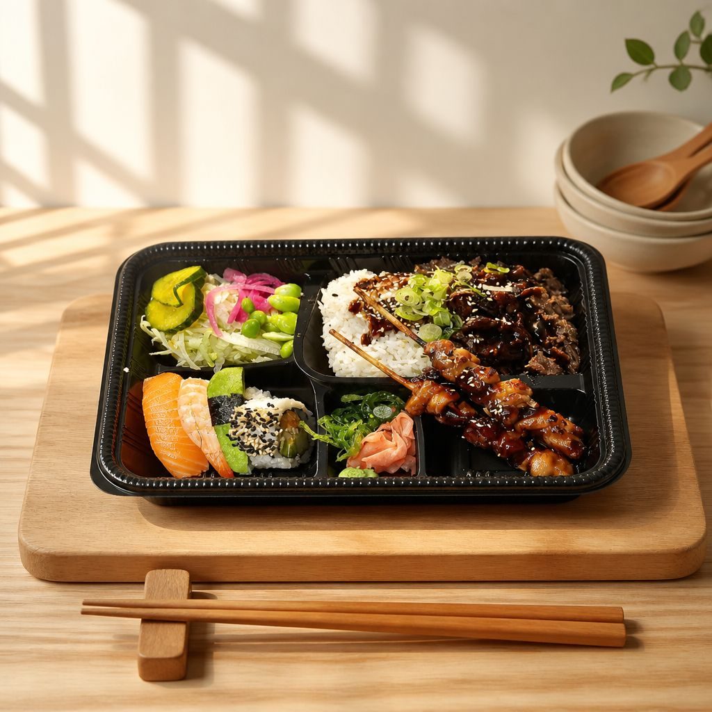 Bento-låda i solljus